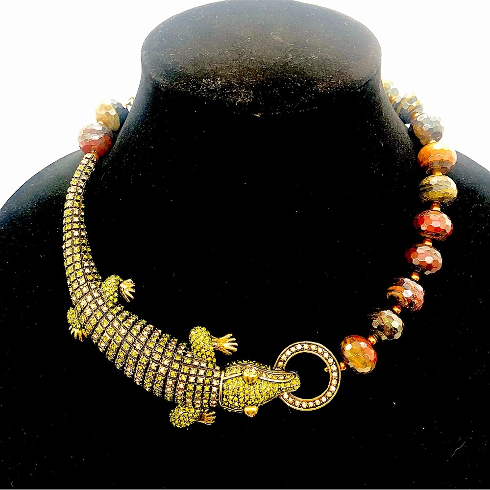 HEIDI DAUS SWAROVSKI CRYSTAL NECKLACE